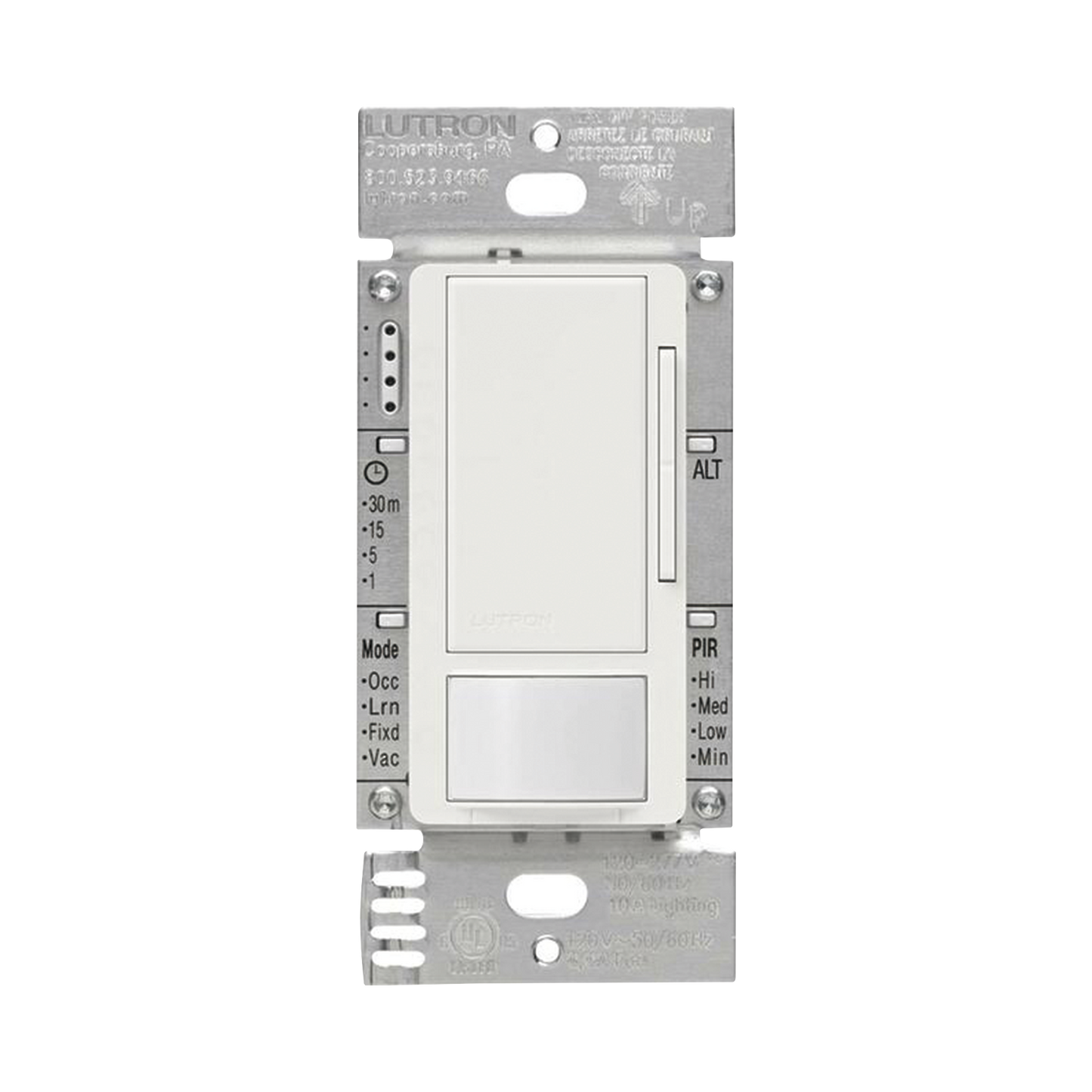 MSZ101WH - Atenuador 0-10V con sensor de presencia, recomendable para baños, oficinas privadas, etc. 2AMP