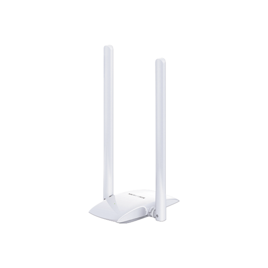 MW300UH Adaptador Inalámbrico N / Alta Ganancia de 300 Mbps 2.4 GHz / 2 antenas externas de 5 dBi