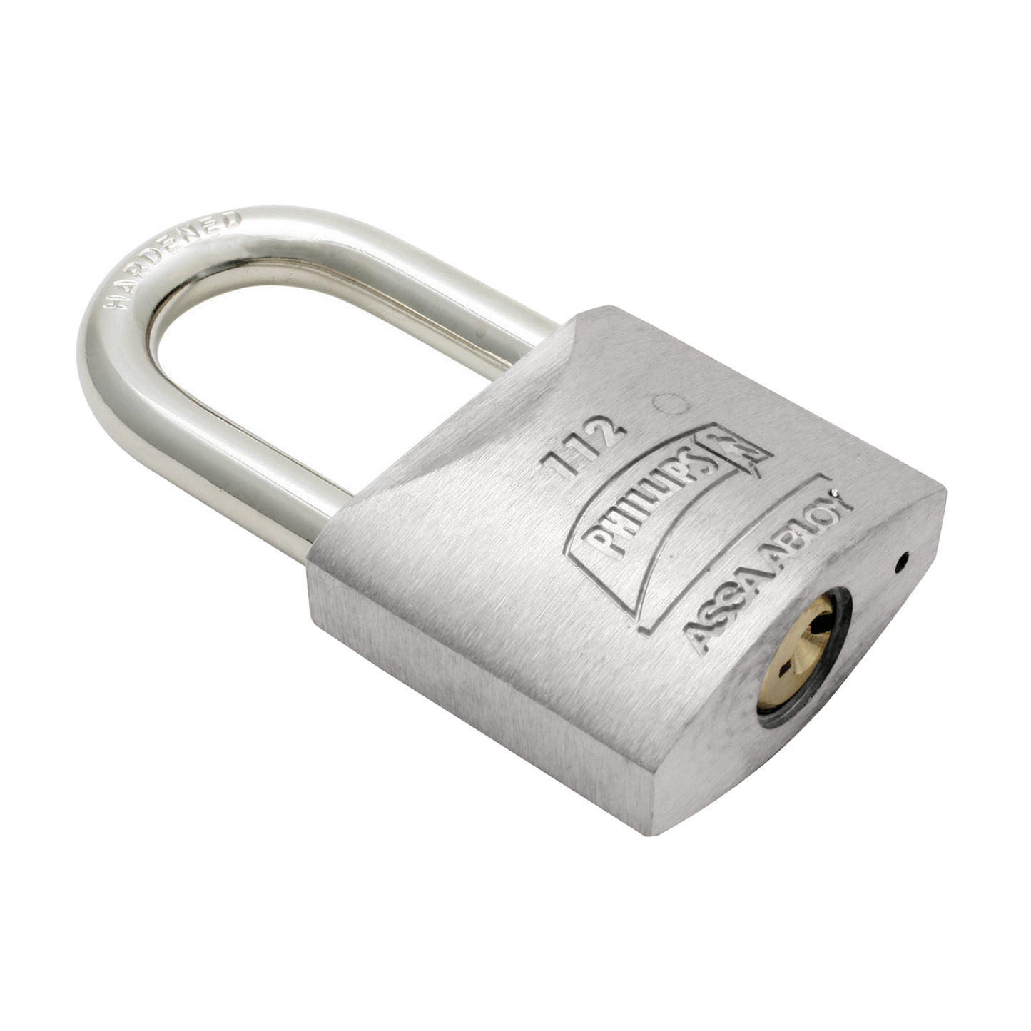 MX123 - Candado Metálico de Gancho Largo / Llave PH-32 para 4 pernos de combinación / Cuenta con barreno para salida de agua.
