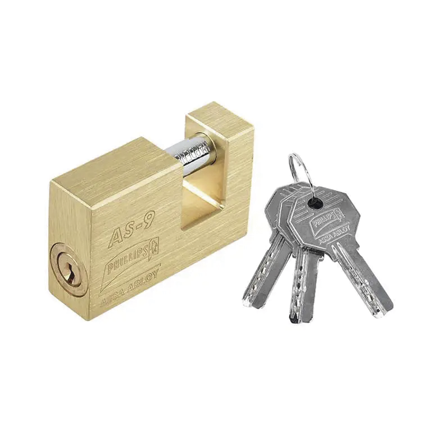 MX2185 - Candado para Cortina #9 / Opera con 11 pernos de combinación / Alta seguridad.
