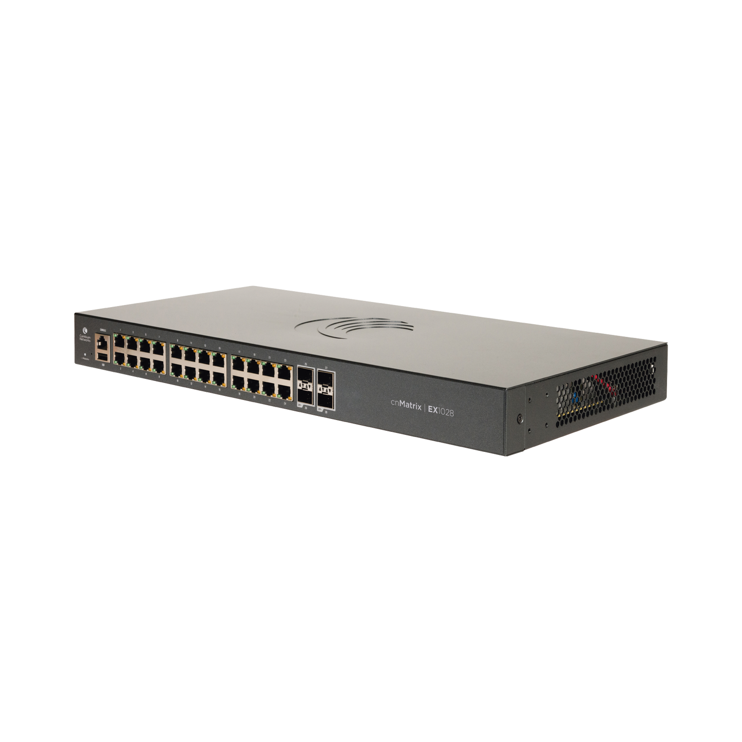 MX-EX1028XXA-0 Switch cnMatrix EX1028 de 24 puertos Gigabit Ethernet y 4 SFP, Capa 2, gestión en la nube