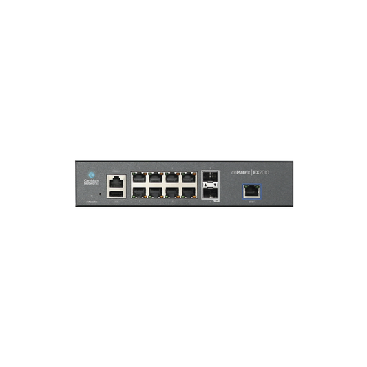 MX-EX2010XXA-U Switch inteligente cnMatrix EX2010 capa 3 de 13 puertos (8 Ethernet Gigabit, 2 SFP, 1 consola, 1 MNGMT, 1 USB) administración desde la Nube