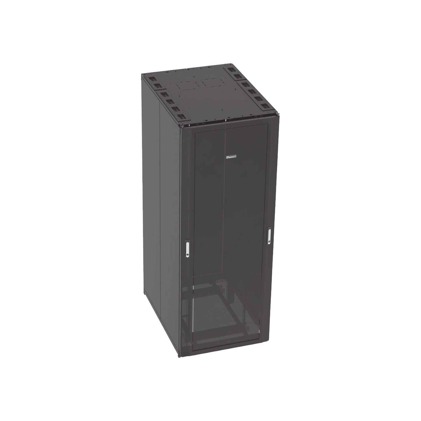 N8512B Gabinete Net-Access? para Centros de Datos, 45UR, 800mm de Ancho, 1070mm de Profundidad, Fabricado en Acero, Color Negro