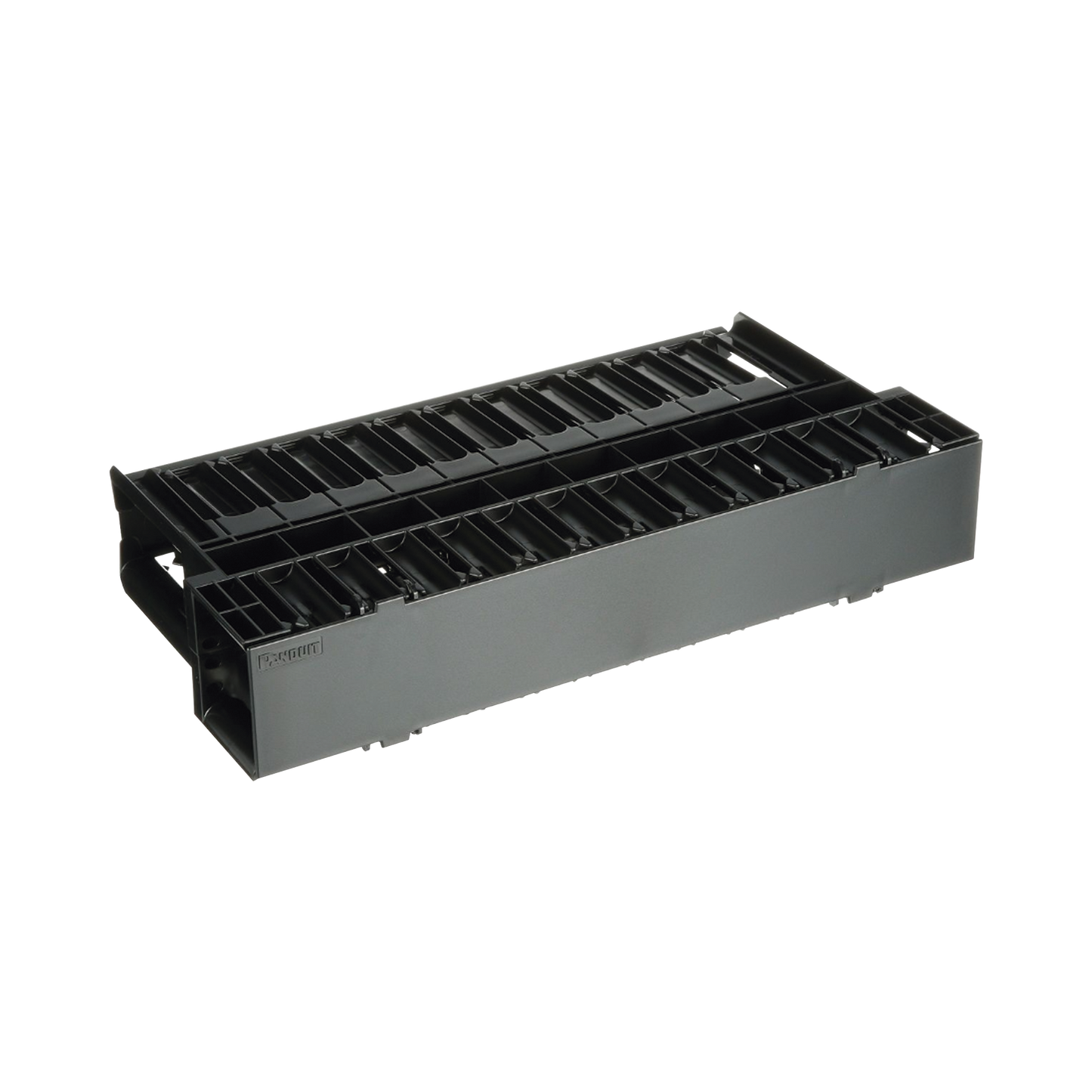 NCMH2 - Organizador de Cables Horizontal NetManager, Doble (Frontal y Posterior), Para Rack de 19in, 2UR