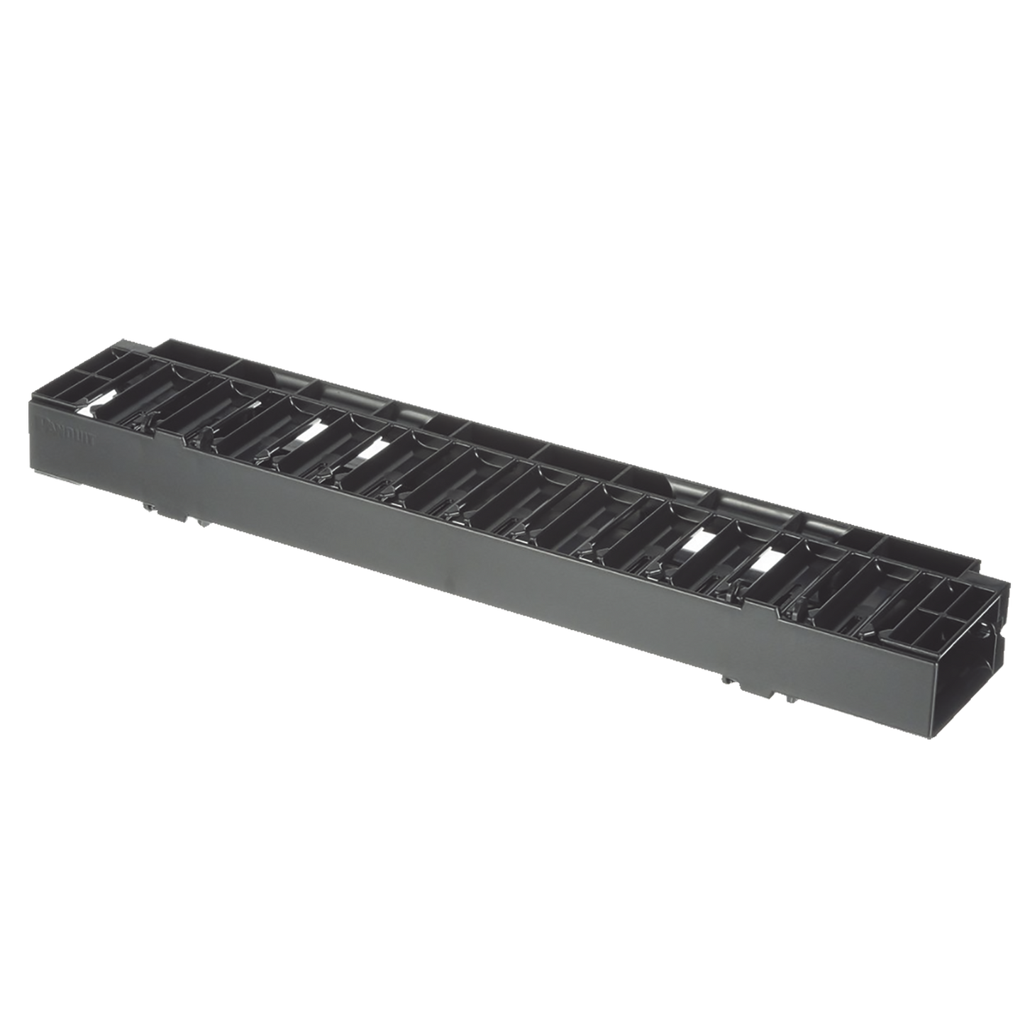 NCMHF1 Organizador de Cables Horizontal NetManager, Sencillo (Solo Frontal), Para Rack de 19in, 1UR