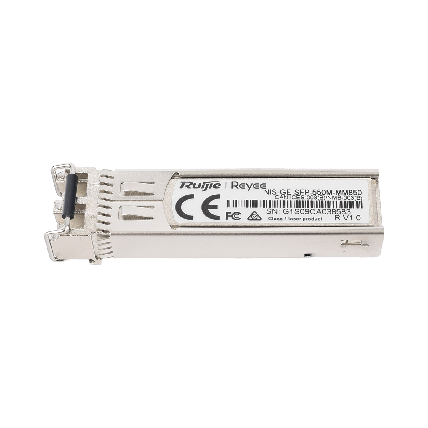 NIS-GE-SFP-550M-MM850 - Transceptor Industrial LC Multimodo SFP 1G, hasta 550 Metros, Longitud de Onda 850 nm, soporta Temperaturas de -40° a 85° C