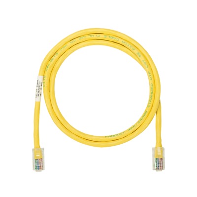 NK5EPC5YLY - Cable de Parcheo UTP Categor�a 5e, con Plug Modular en Cada Extremo - 1.5 Metros (4.92 Pies) - Amarillo