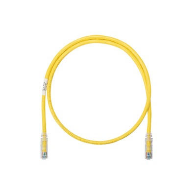 NK6PC7YLY - Cable de Parcheo UTP Categor�a 6, con Plug Modular en Cada Extremo - 2 Metros (6.56 Pies) - Amarillo