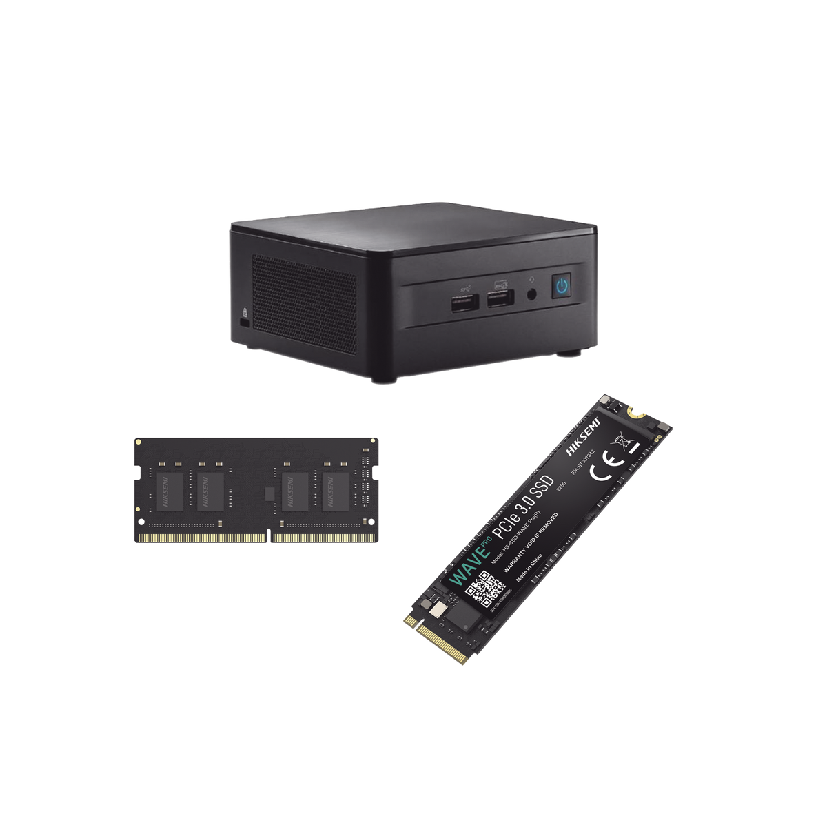 NUCASI512I8G256G - ASUS NUC KIT / ESTACION DE TRABAJO / CORE I5 12VA GENERACION / RAM 8GB / SSD 256