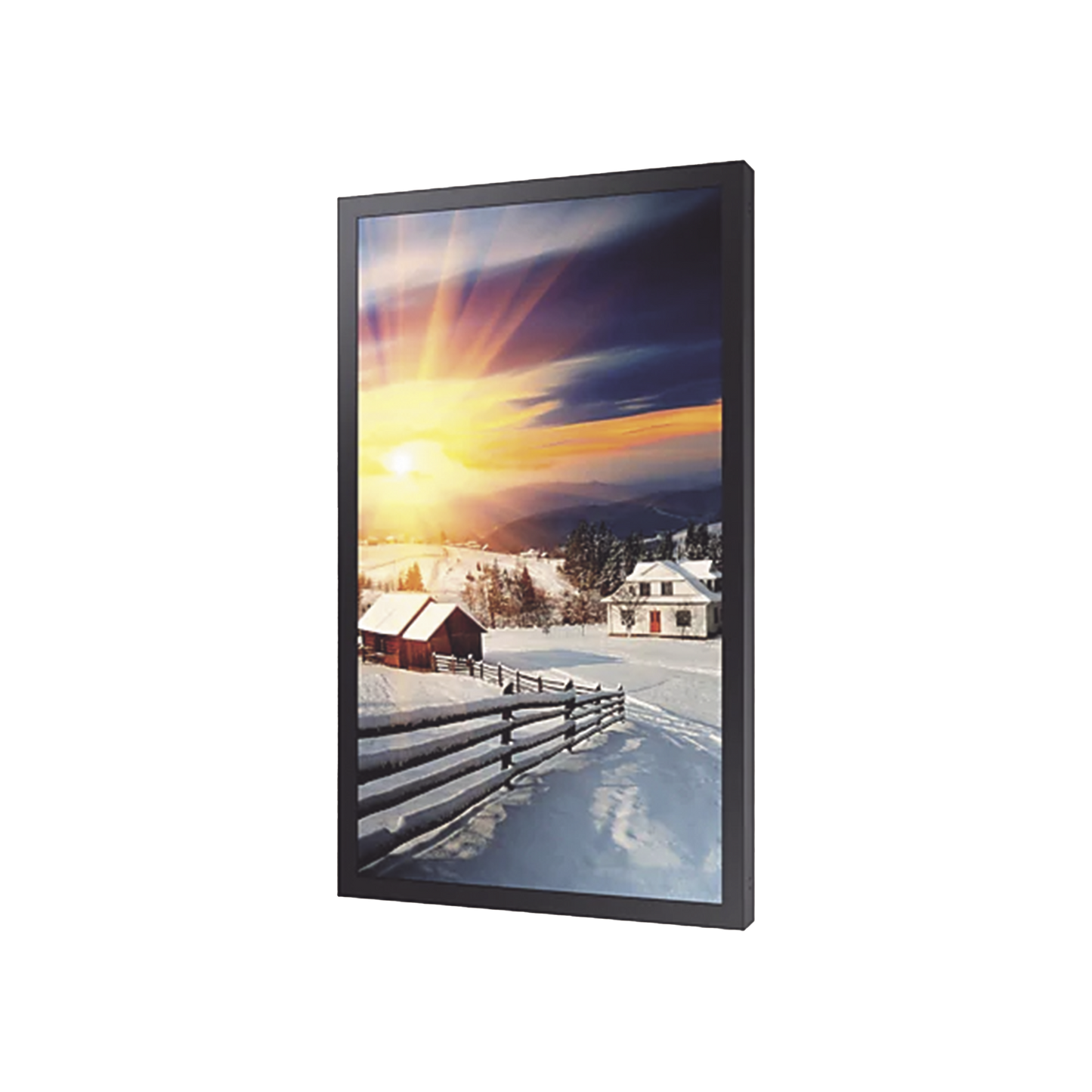 Pantalla Profesional LED 85 para Exterior con Vidrio Templado de Protección 5T, HDMI/HDBaseT (LAN), Brillo 3000 cd/m2. Compatible VESA