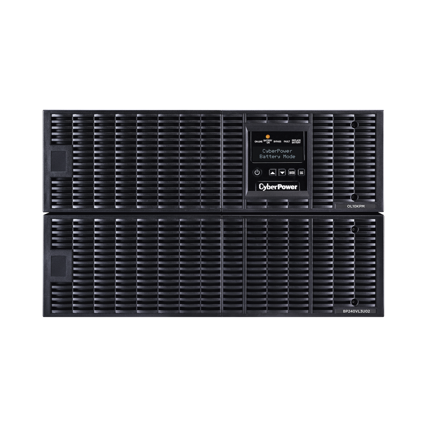 OL10KRT UPS de 10000 VA/10000 W, Online Doble Conversión, 200 - 240 Vac de Entrada, 200 - 240 Vac de Salida, Terminal Hardwired, Onda Senoidal Pura, Torre o Rack de 6 UR, Con 3 Tomas NEMA L6-30R