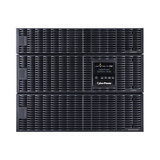 OL8KRTF UPS de 8000 VA/8000 W, Online Doble Conversión, 200 - 240 Vac de Entrada, 120 - 240 Vac de Salida, Entrada Hardwired, Onda Senoidal Pura, Torre o Rack de 8 UR, Con 6 Tomas NEMA 5-20R, 3 NEMA L6-30R y Terminal Hardwired