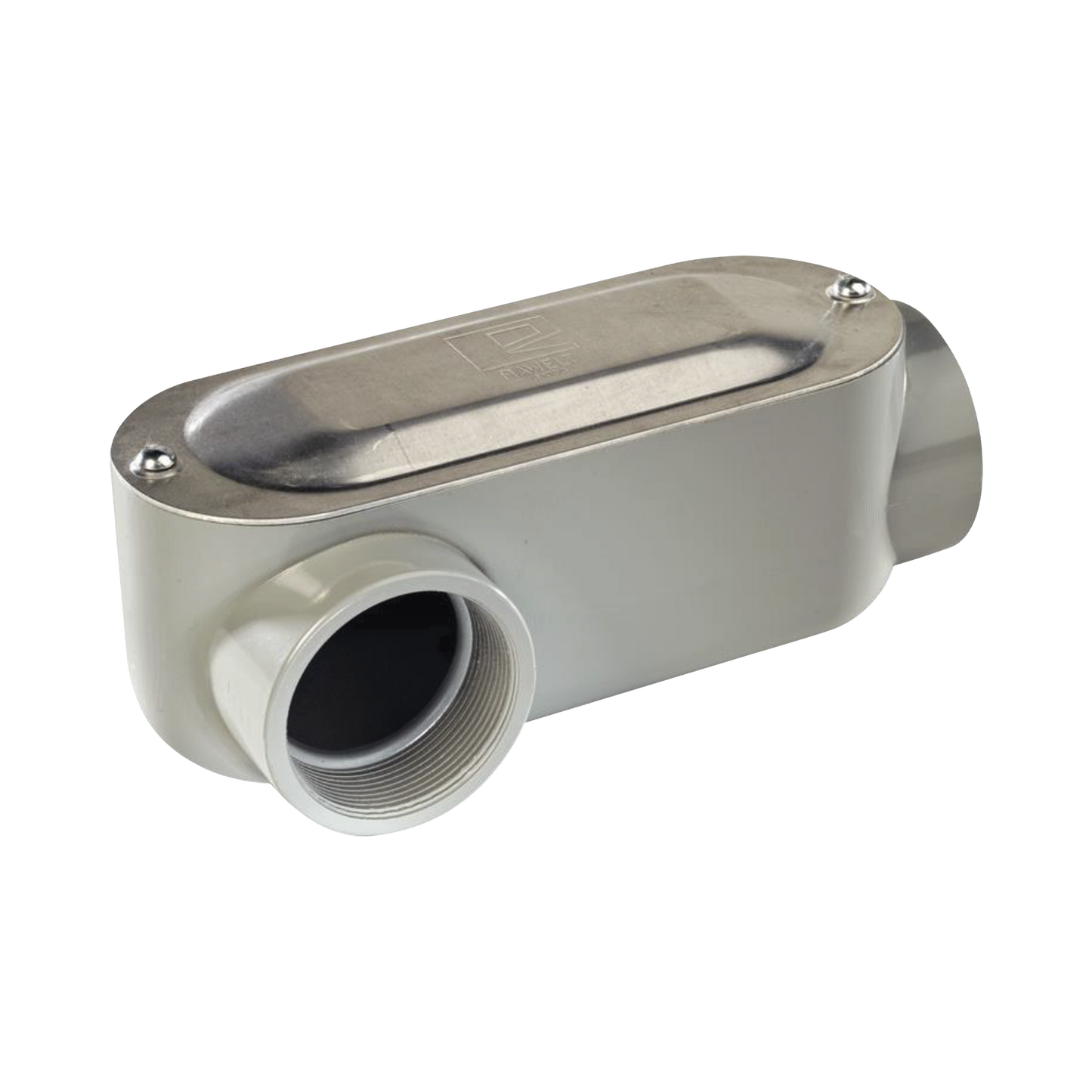 OLR-0080C - Caja oval roscada tipo LR de 1 1/2" (38.1 mm) Incluye tapa y tornillos.