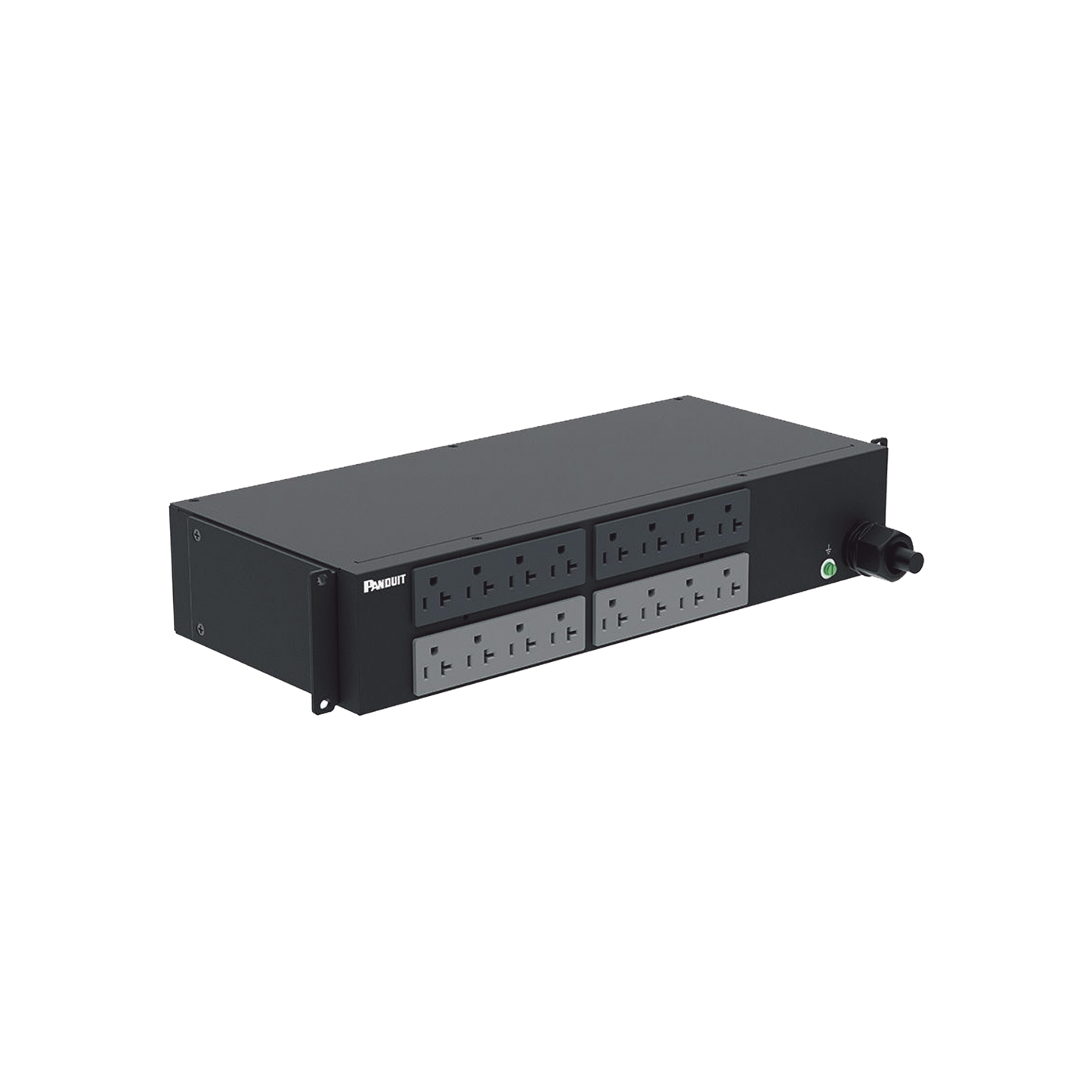 P16B41M - PDU Básico para Distribución de Energía, Enchufe de Entrada NEMA L5-30P, Con 16 Contactos NEMA 5-20R, Instalación Horizontal de 19in, 2 UR, 30 Amp, 120 Vca