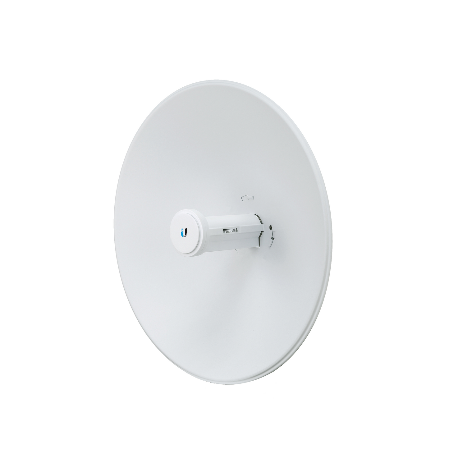 PBE-5AC-GEN2 - PowerBeam airMAX AC GEN2 hasta 450 Mbps, 5 GHz (5150 - 5875 MHz) con antena tipo plato altamente eficiente de 25 dBi