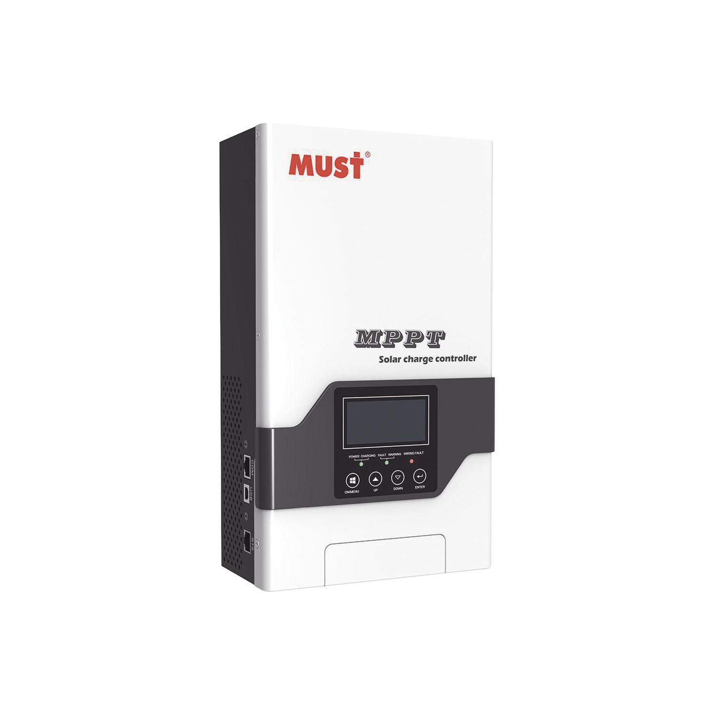 PC188025F - Controlador Solar MPPT 80A 12/24/36/48V, Máximo Voltaje de Circuito Abierto Voc 245Vcc, Configurable para Baterías de Litio