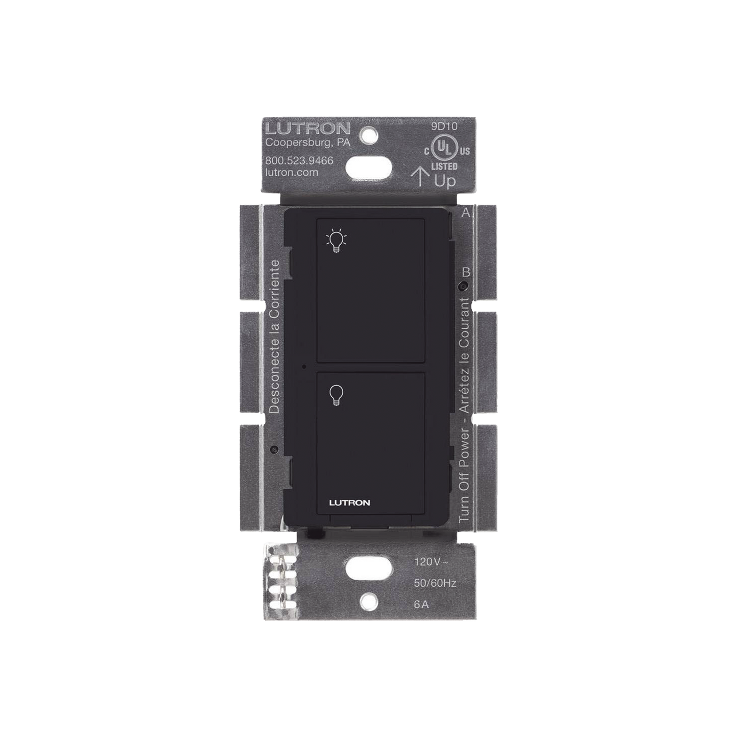 PD6ANSBL (Caseta Wireless) Interruptor Inteligente On/Off, requiere cable neutro. 6A, /120V