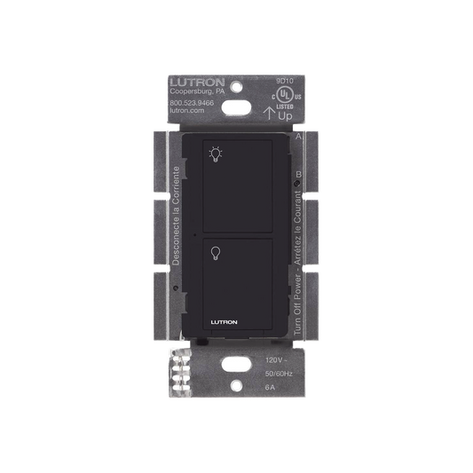 PD6ANSBL (Caseta Wireless) Interruptor Inteligente On/Off, requiere cable neutro. 6A, /120V
