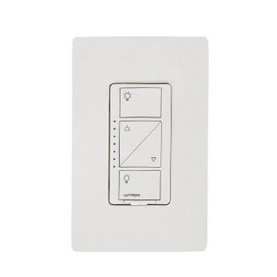 PD6WCLWH - (Caseta Wireless) Atenuador de pared. Aumenta/Disminuye Intensidad de Iluminación. No requiere cable neutro. 150W LED / 600W INC/HAL
