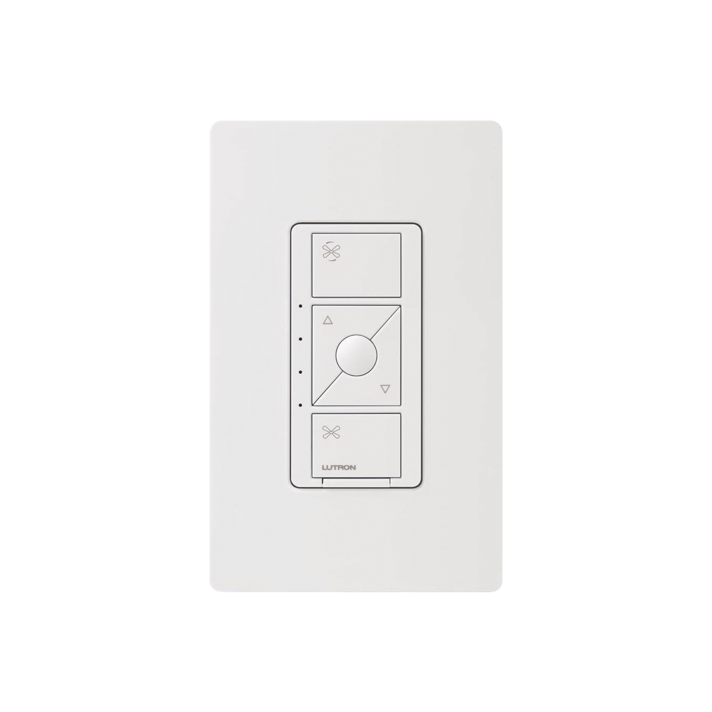 PDFSQNWH (Caseta Wireless) Control de velocidad inalámbrico para ventilador de techo, un solo polo.