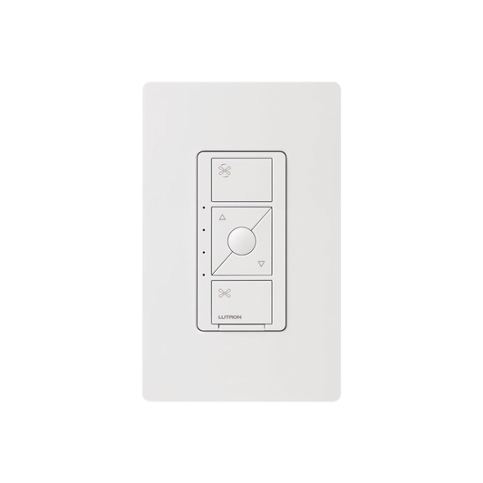 PDFSQNWH (Caseta Wireless) Control de velocidad inalámbrico para ventilador de techo, un solo polo.