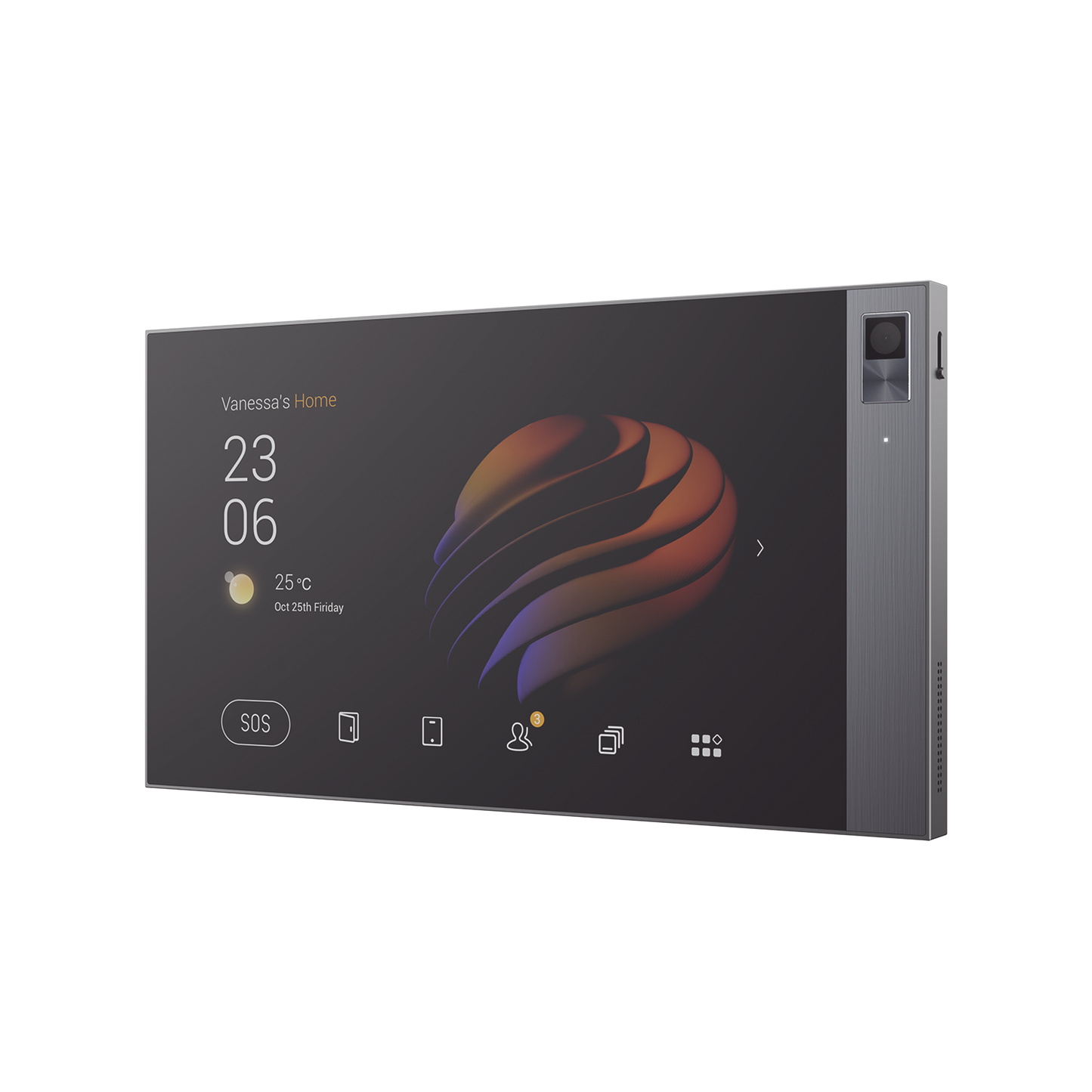 PG71POEUS Pantalla táctil Hub controlador integrable con sistemas de automatización compatible con múltiples marcas. Conexión Wifi y Ethernet