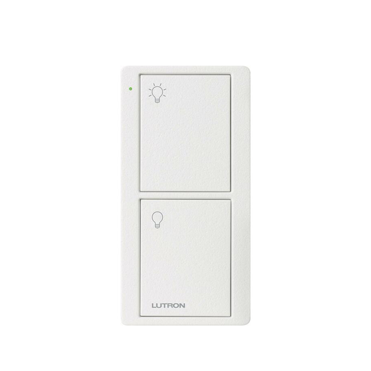 PJ22BTSWL01 Control remoto PICO 2 botones encender, apagar, complemente con un switch on/off, Caseta, RA2, RadioRa2