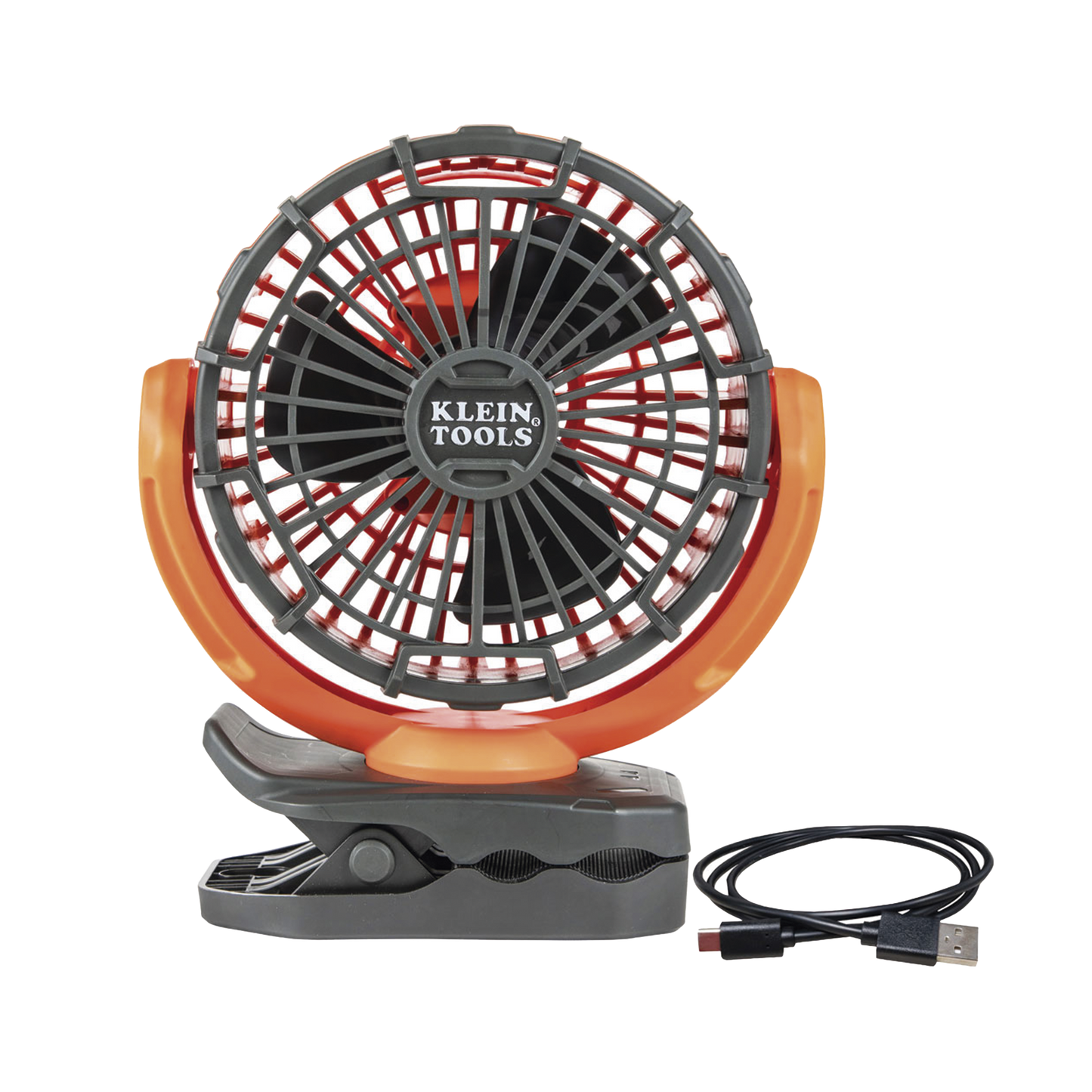 PJSFM1 - Ventilador Inalámbrico-Portátil Recargable Ideal para el Trabajo. Montable por Pinza o por Potentes Imanes. Incluye cable USB-C