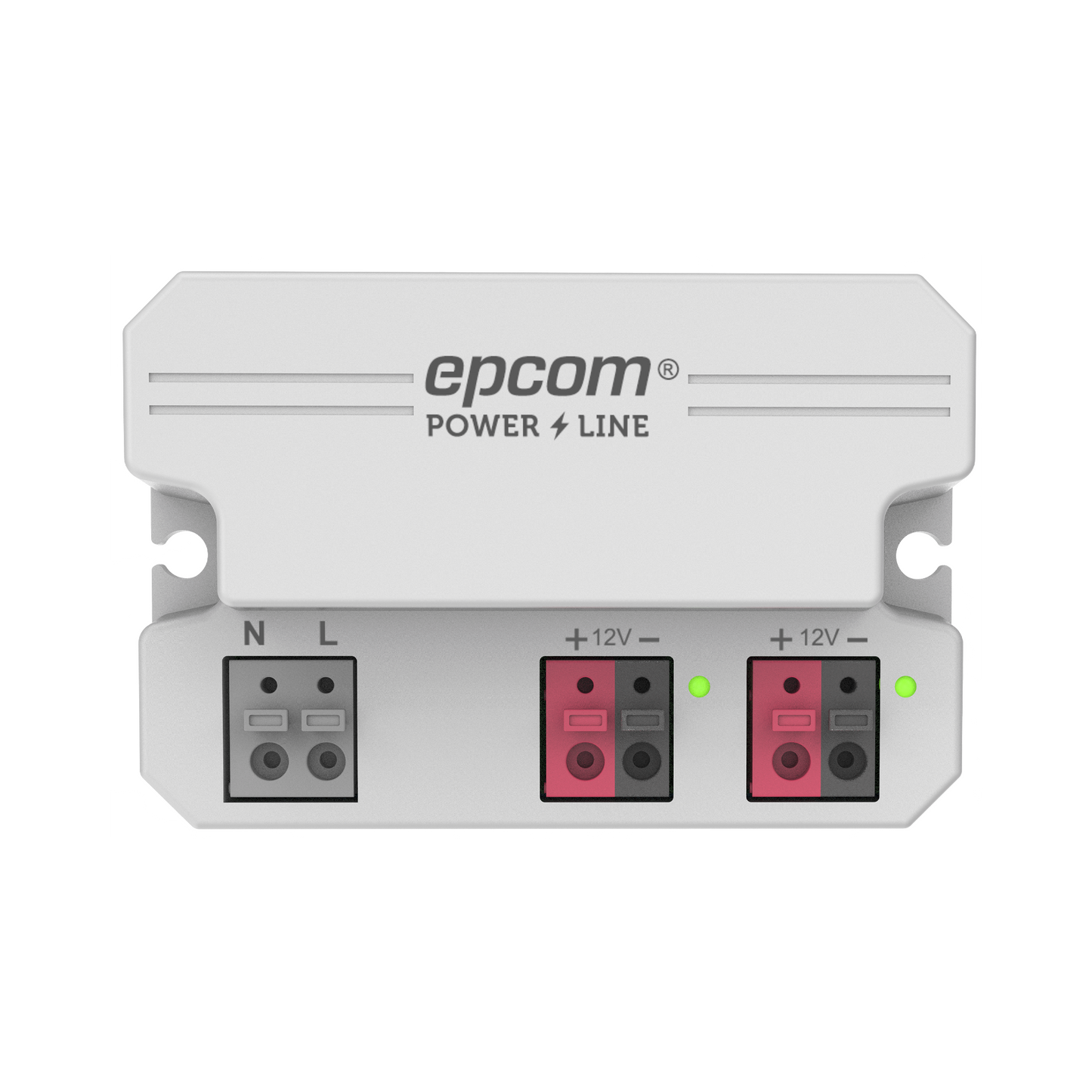 Adaptador/ 12 Vcc / 2 Amperes / Terminales de entrada para Vca en 2 pines / 2 salidas para Vcc en 2 pines