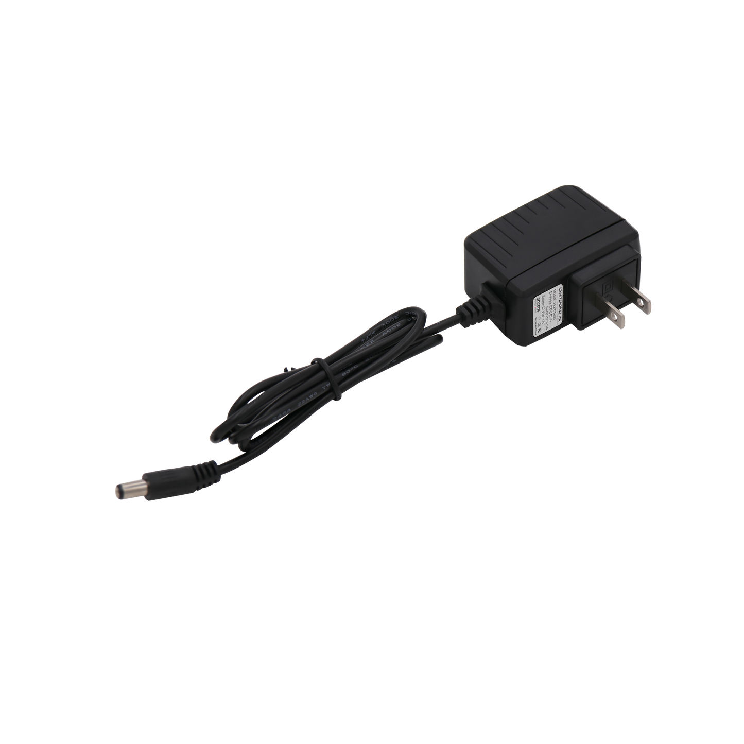 PL-DC-1000 Adaptador de Pared de 12 Vcc @ 1 Amp Regulado / Uso en Interior / Múltiples Usos / Con cable de 95 cm