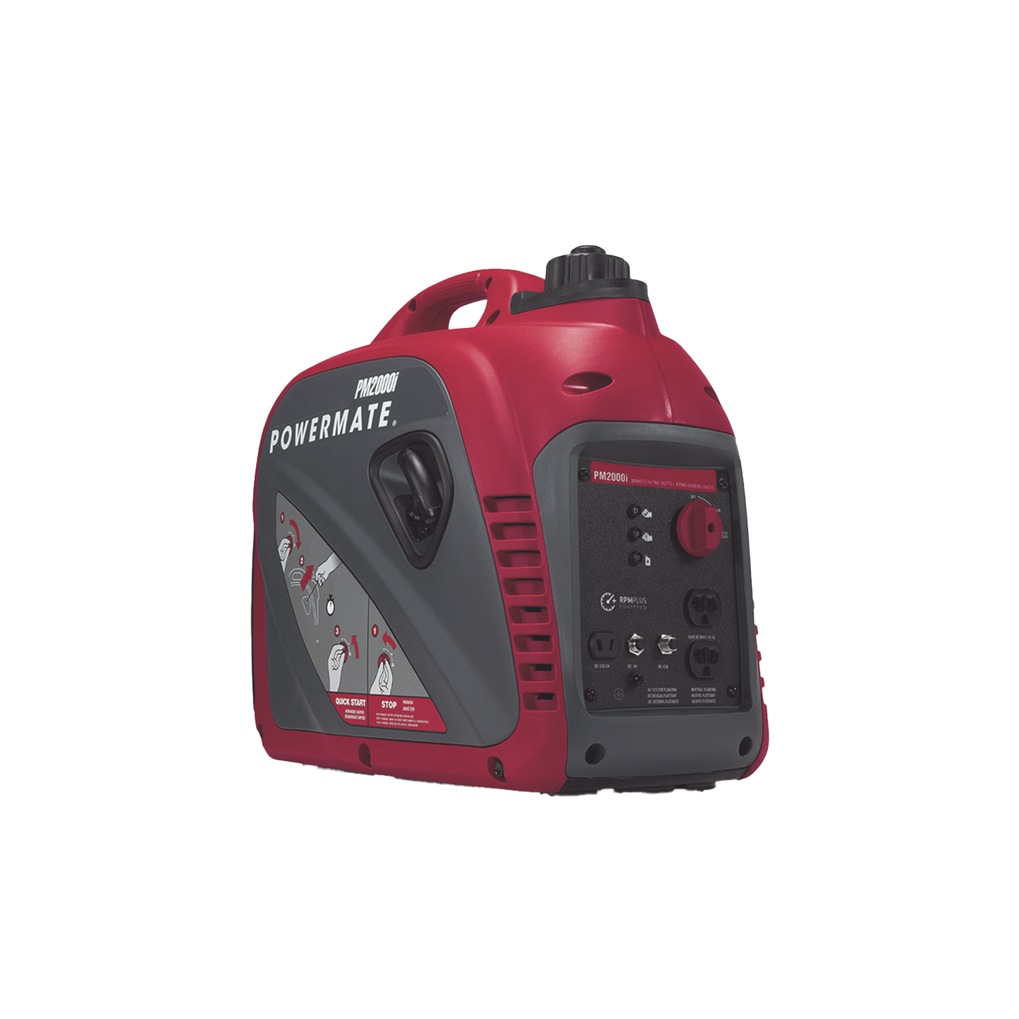 PM2000I - Generador Inversor Portátil a Gasolina, 1.7 kW, 120vca , Arranque Manual