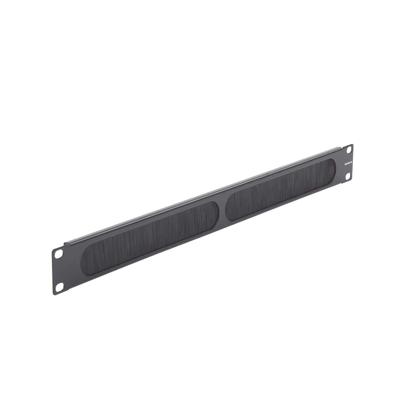 PNL-BRSH-1 Tapa Ciega para Rack de 19in, Tipo Cepillo de Nylon, para Paso de Cables y Mejor Manejo Térmico, Color Negro, 1UR