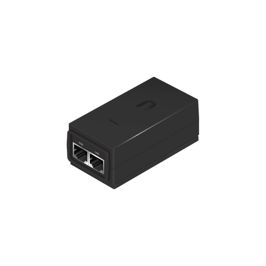 POE-24-12W Adaptador PoE Ubiquiti de 24 VDC, 0.5 A, compatible con airGateway