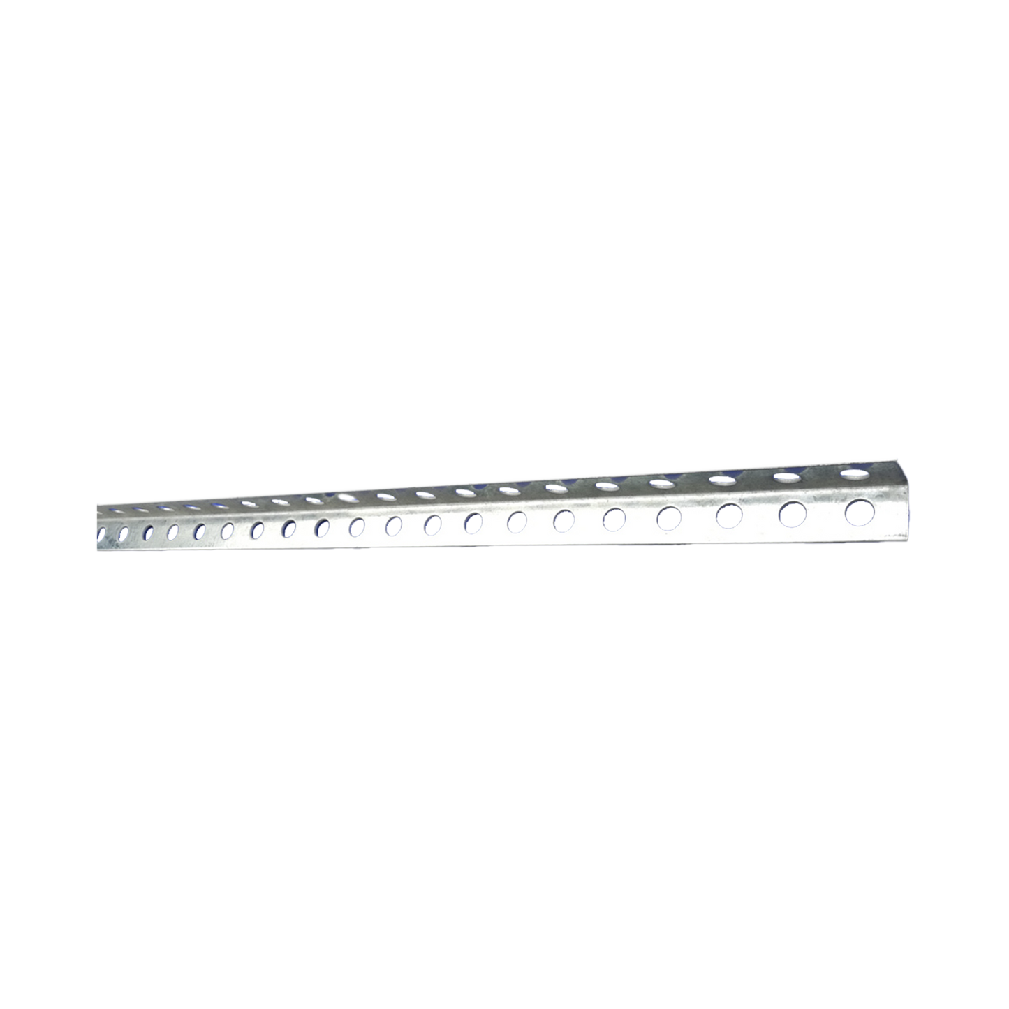 POS-ANGLE Angulo perforado / 2mt x 2.5cm / Soporte de guía horizontal.
