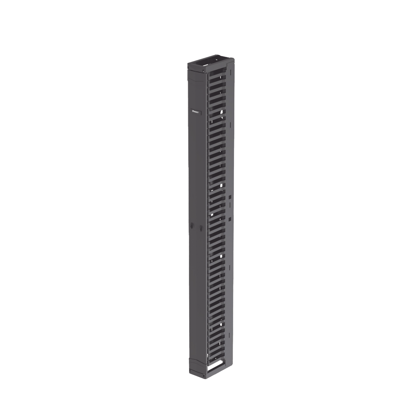 PR2VFD06 - Organizador Vertical PatchRunner™, Sencillo (Solo Frontal), Para Rack Abierto de 45 Unidades, 6 in de Ancho, Color Negro