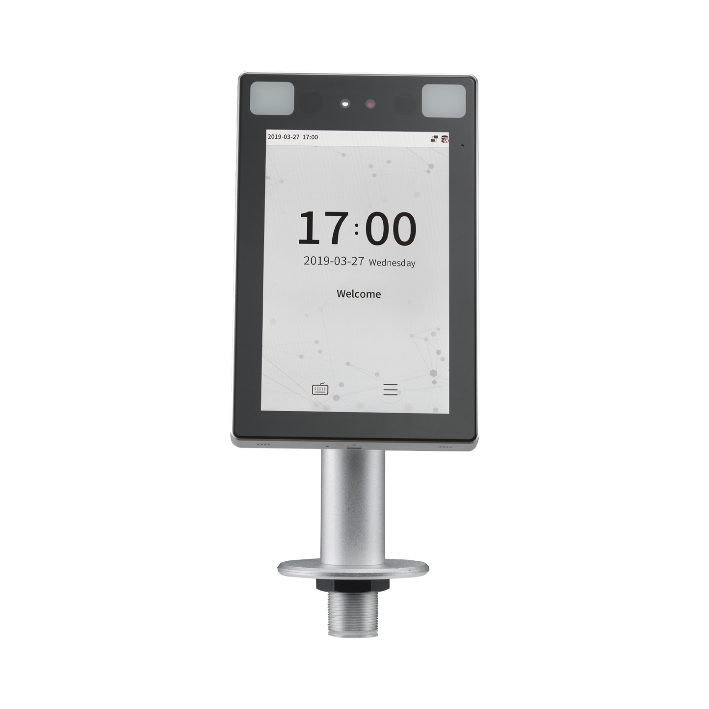 PROFACEXCH Lector de Rostros para Control de Acceso de uso rudo a prueba de Impactos / Exterior IP68 / Acepta Selfies / Reconocimiento a 2.5 metros / ADMS GRATIS / Montaje sobre torniquete