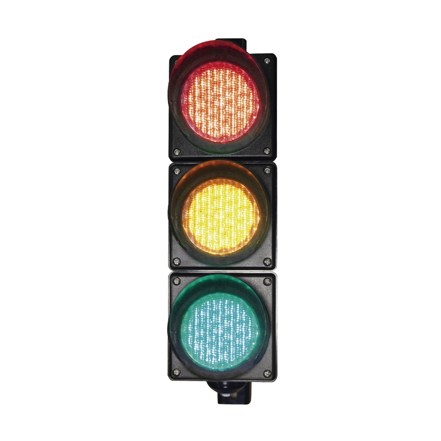 PRO-LIGHT-LEDT10 Semáforo / Señalización Rojo, Verde y Amarillo / Diametro 100mm / LED / 110vca.