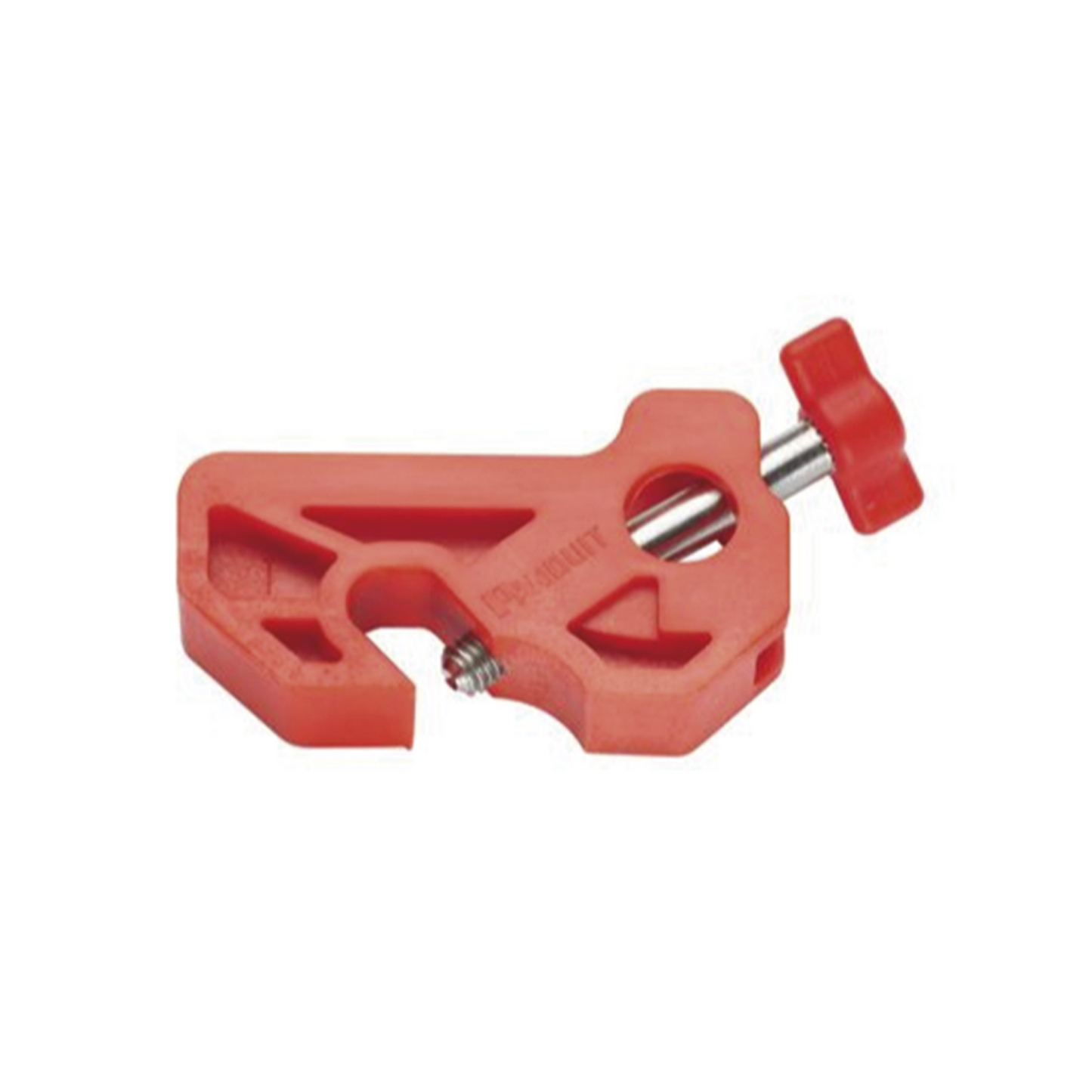 PSL-MCBNT - Bloqueador de Interruptor Termomagnético LOTO, tipo Riel DIN o Mini Interruptor. Color rojo