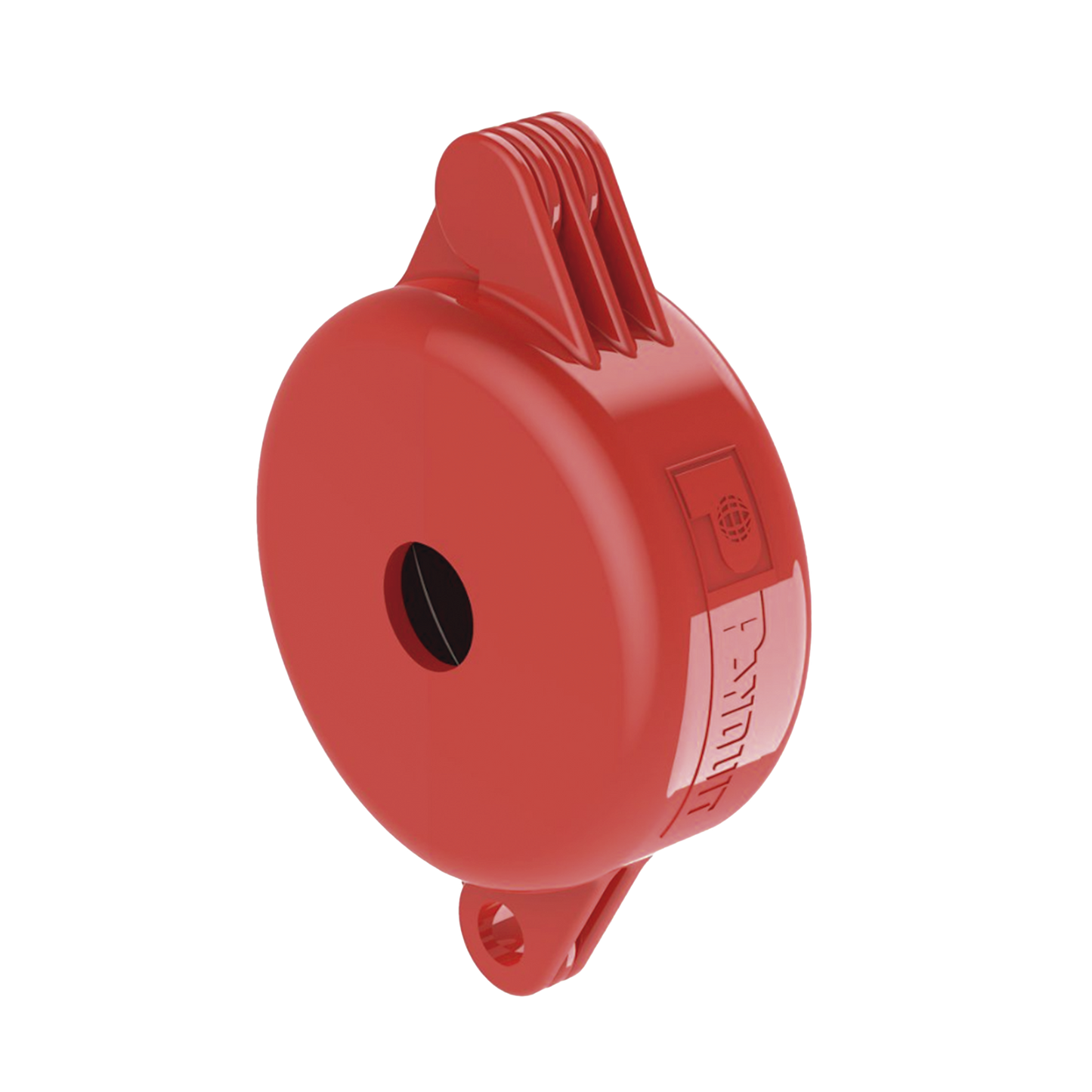PSL-V2A - Dispositivo de Bloqueo LOTO para Válvulas de Compuerta, para Diámetros de 1" a 3", Color Rojo