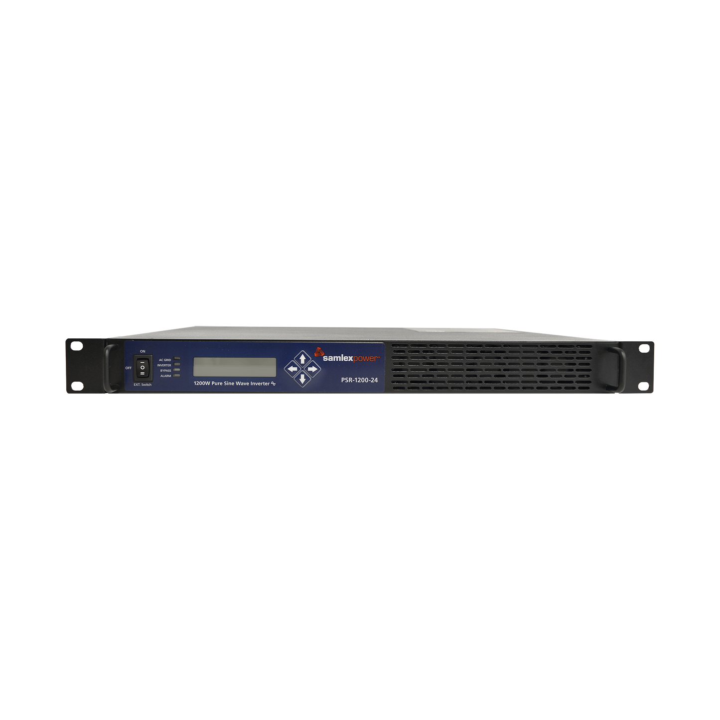 PSR-1200-24 - Inversor de corriente Onda Pura Montaje en rack 1U 1200W, 24 Vcc- 120 VCA, 50/60 Hz