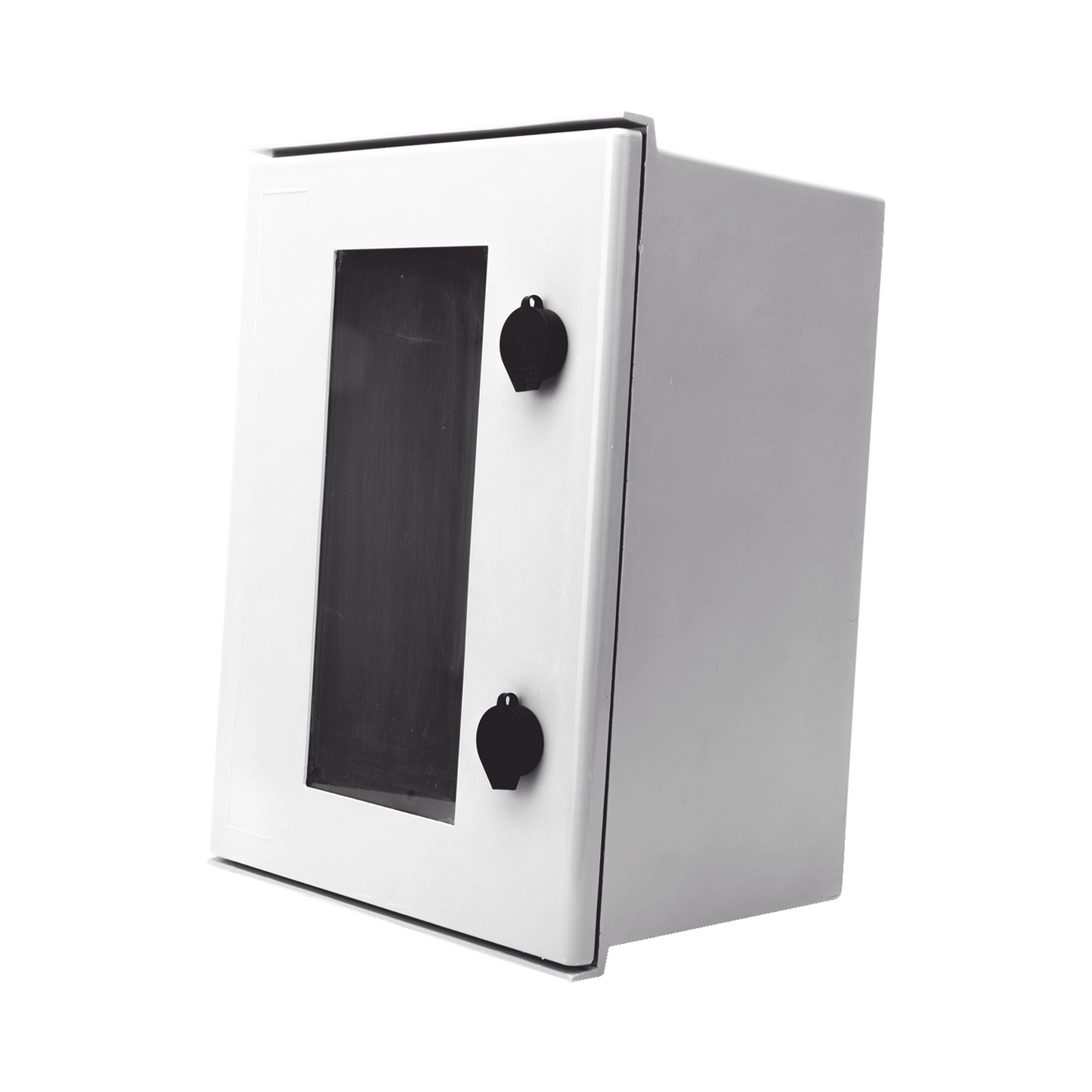 PST-3040-20PT - Gabinete de Poliéster IP65 Puerta Transparente, Uso en Intemperie (300 x 400 x 200 mm) con Placa Trasera Interior de Plástico (Incluye Chapa y Llave).