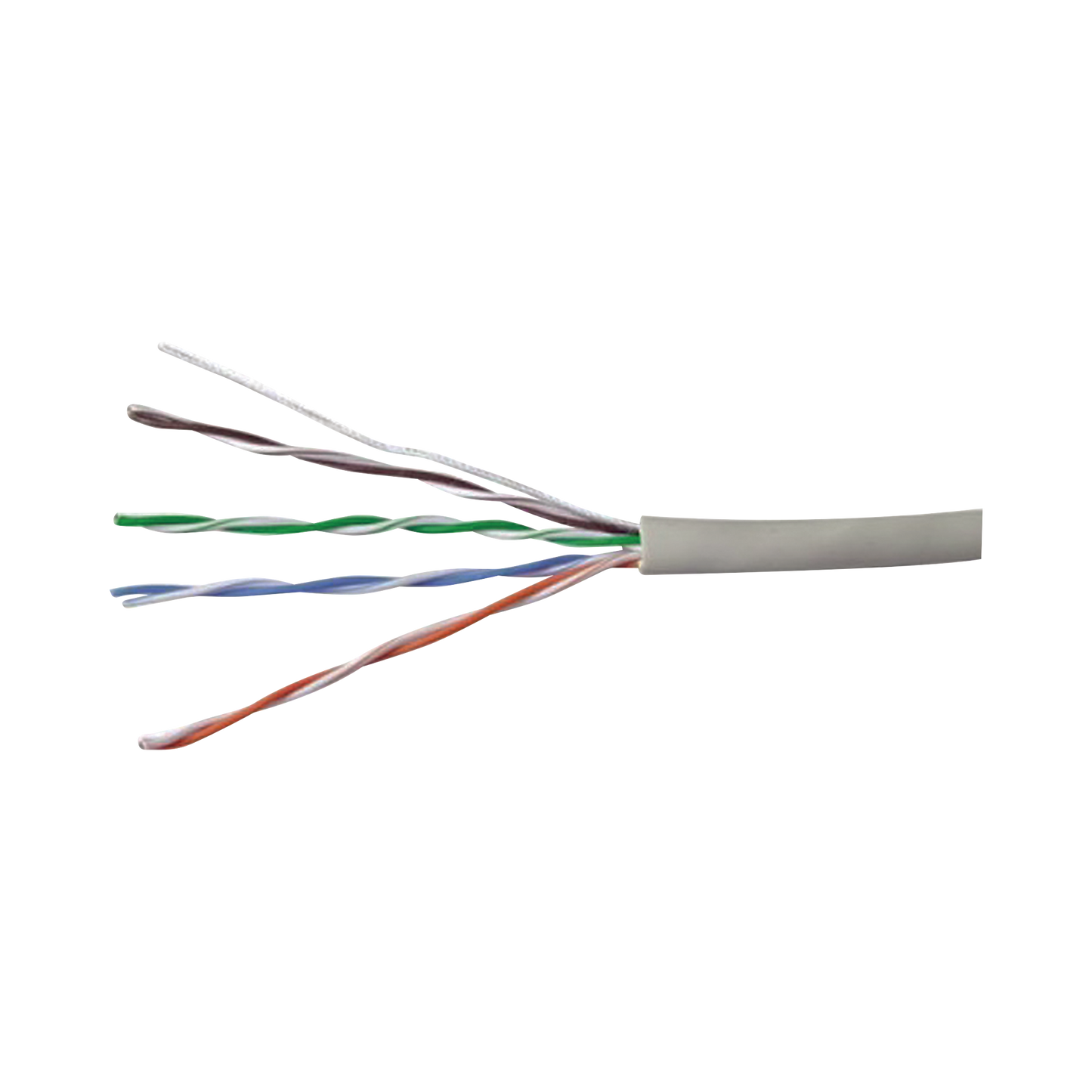 PUC5C04IG-CE - Bobina de Cable UTP 305 Metros (1000 Pies) de Cobre, PanNet, Gris, Categor�a 5e (24 AWG), PVC (CM), de 4 Pares