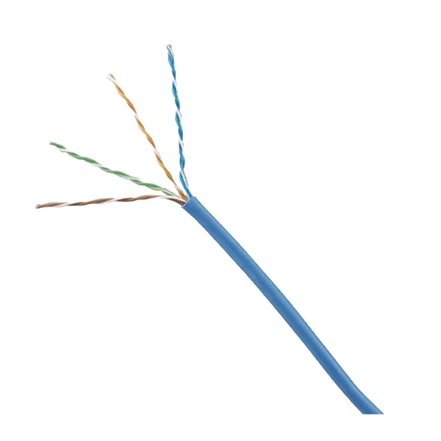 PUP5C04BU-F Bobina de Cable UTP 305 m. de Cobre, TX5e?  PanNet, Azul, Categoría 5e, 24 AWG, CMP (Plenum), de 4 pares
