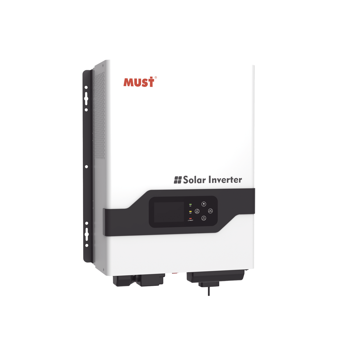 PV333048TLV - Inversor / Cargador de 3 KW para Sistemas Tipo Isla a 48Vcd, 220Vca de Entrada, 220/120Vca de Salida, Onda Sinusoidal Pura con Controlador MPPT