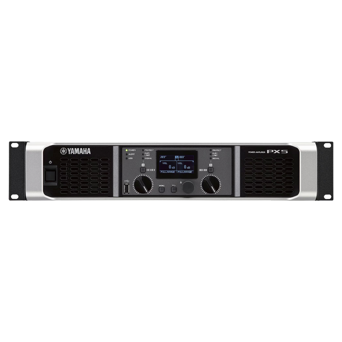 PX5 - Amplificador de audio Clase D | 500 W x 2 a 8Ω | 800 W x 2 a 4Ω. | Baja Impedancia | Procesamiento Inteligente
