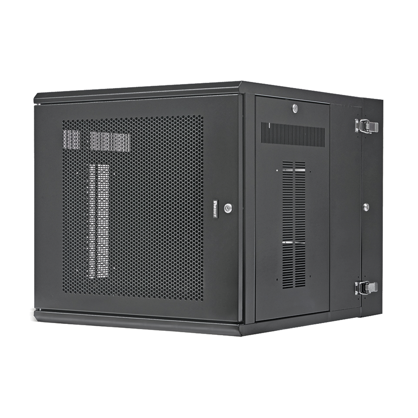 PZWMC1230P - Gabinete PanZone de Montaje en Pared, de 19in, Puerta Perforada, 12 UR, 762mm de Profundidad, Color Negro