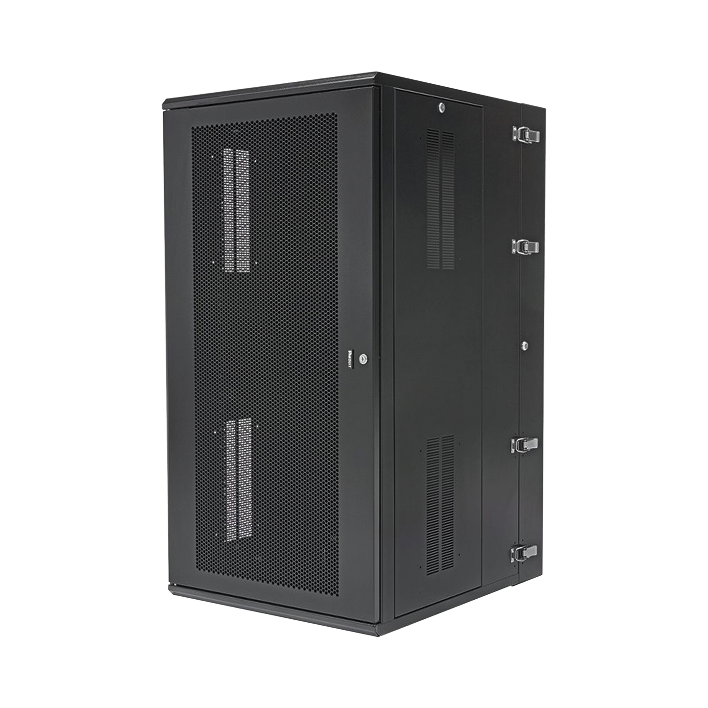 PZWMC2630P - Gabinete PanZone de Montaje en Pared, de 19in, Puerta Ventilada, 26 UR, 762mm de Profundidad, Color Negro