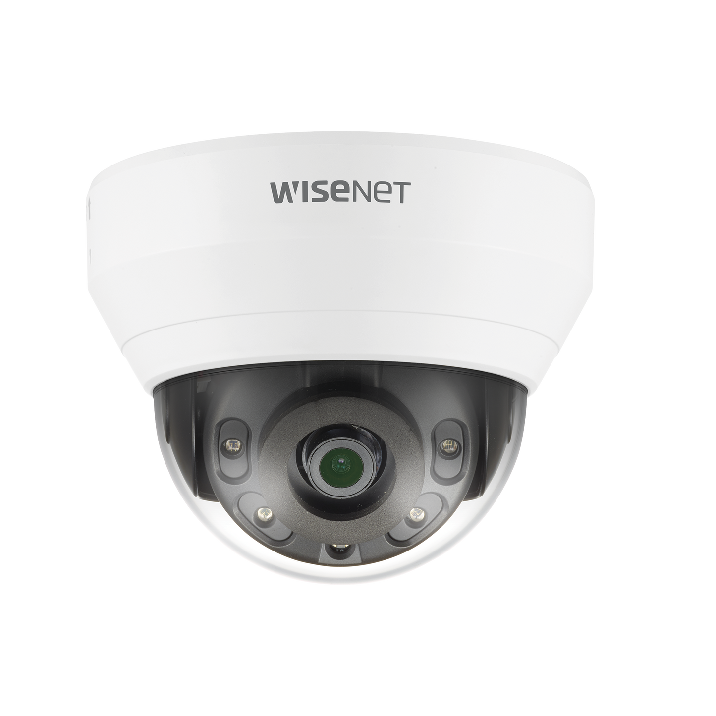 QND-6012R - Cámara IP Tipo Domo Interior 2 Megapíxel / Lente 2.8mm / IR 20M / WDR 120db / H.265 & WiseStream / Micrófono Interconstruido