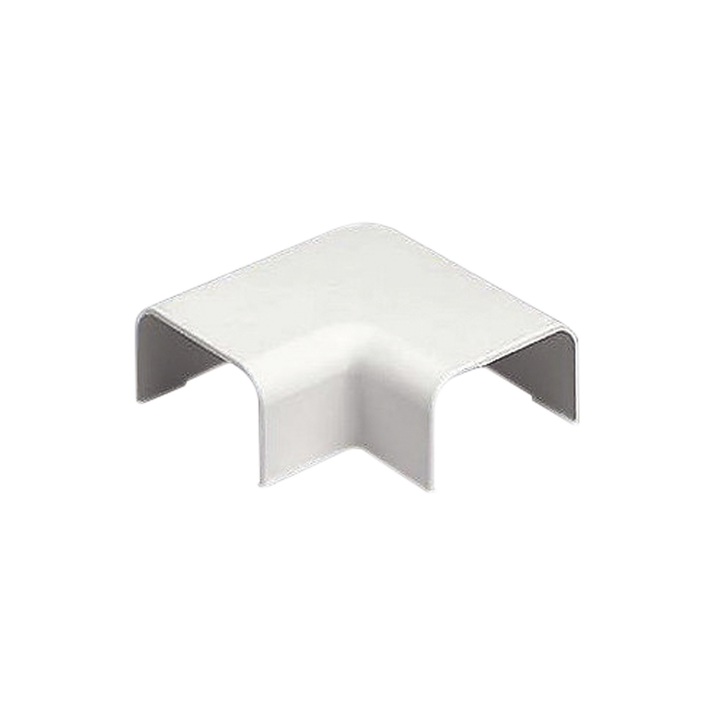 RAF5IW-E - Conexión en ángulo recto "L", para uso con canaleta LD5, material ABS, Color Blanco Mate