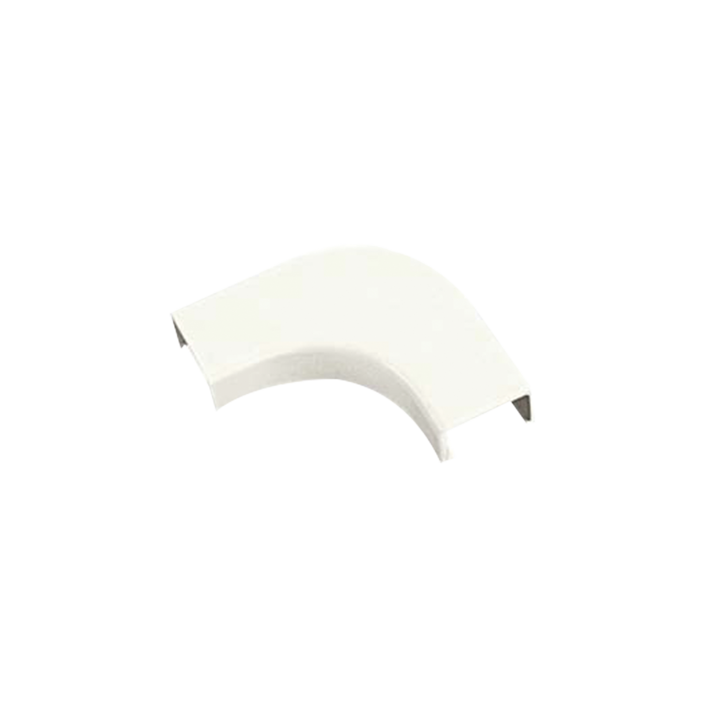 RAFC10IW-X - Curva de radio controlado, para uso con canaleta LD10, material ABS, Color Blanco Mate